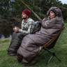 Спальный мешок NATUREHIKE U250 U SERIES TWINE COTTON зелёный молния слева 6927595767214L