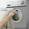 Ультралёгкий спальный мешок NATUREHIKE CNK2350WS023 M400 хлопковый с капюшоном весна осень зеленый, молния слева 6927595776063